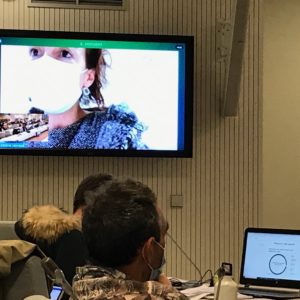 Vidéo de l'intervention de Sabine Leyraud sur le plan d'actions 2021 de la politique du logement d'abord - Conseil métropolitain du 29/01/21 -