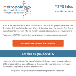 MTPS Infos #1 - Février 2021