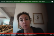 Vidéo de l'intervention de Sabine Leyraud sur la mise en oeuvre de la politique du logement d'abord lors du conseil métropolitain du 12 mars 2021