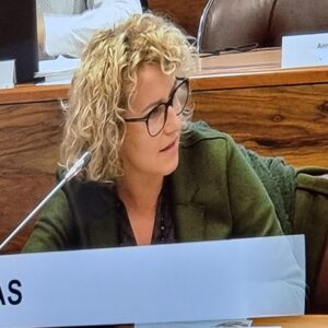 Intervention d'Emilie Chalas sur les contrats d'objectifs territoriaux pour la prévention spécialisée