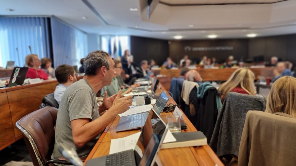 Intervention de Laurent Thoviste sur la constitution de partie civile / procédure contre le GHM