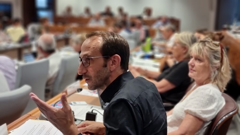 Intervention de Christophe Revil sur la politique forestière de la métropole