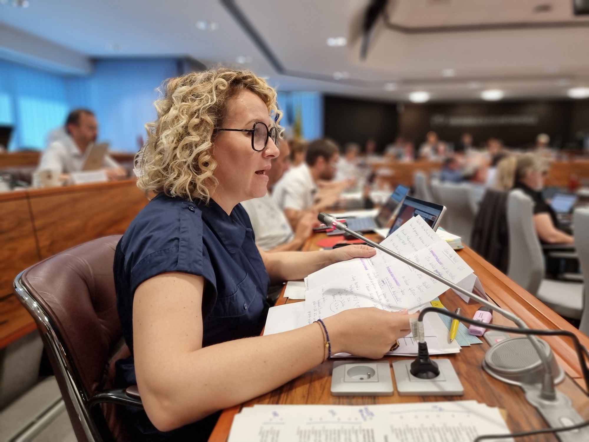 Emilie Chalas sur le projet de chronovélo